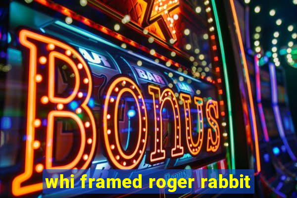 whi framed roger rabbit